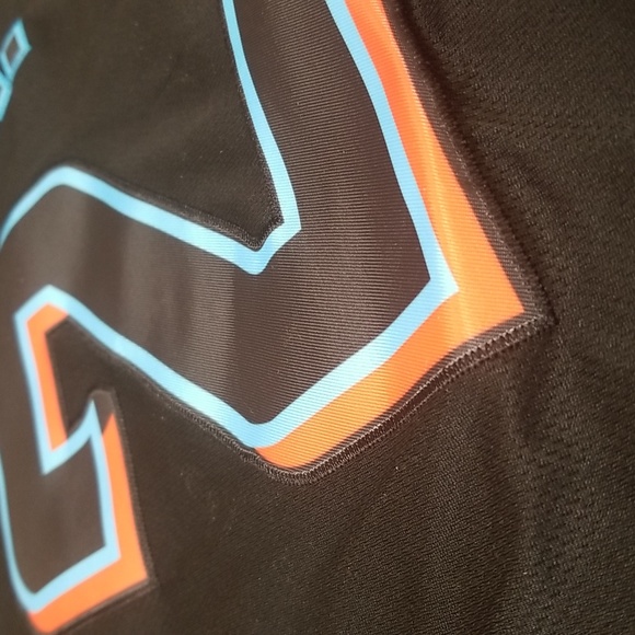 Jazz Chisholm Miami Marlins Stitched Mens L New - Picture 10 of 12